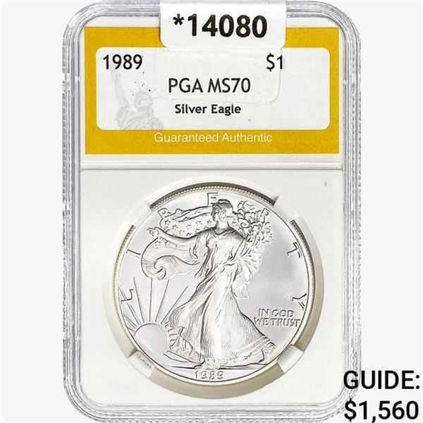 1989 Silver Eagle PGA MS70