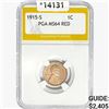 Image 1 : 1915-S Wheat Cent PGA MS64 RED