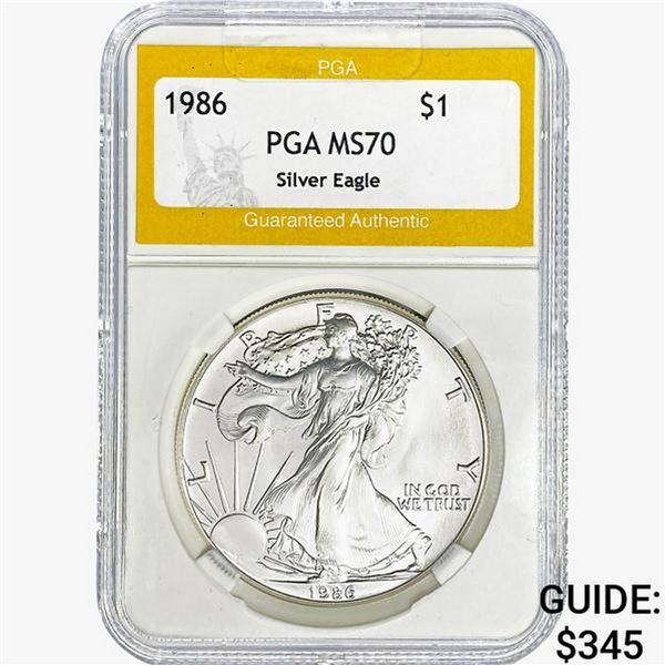 1986 Silver Eagle PGA MS70