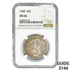 Image 1 : 1958 Franklin Half Dollar NGC MS66