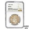 Image 1 : 1958 Franklin Half Dollar NGC MS65