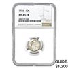 Image 1 : 1926 Mercury Silver Dime NGC MS65 FB