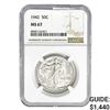 Image 1 : 1942 Walking Liberty Half Dollar NGC MS67