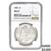 Image 1 : 1886 Morgan Silver Dollar NGC MS67