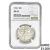 Image 1 : 1943 Walking Liberty Half Dollar NGC MS67