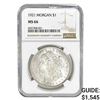 Image 1 : 1921 Morgan Silver Dollar NGC MS66