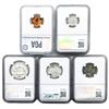 Image 2 : 1950 US Coinage Type Set PGA/NGC PF64-67 RED