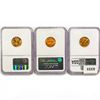 Image 2 : [3] Wheat & LM Cents NGC MS66 RD 1938-1960