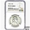 Image 1 : 1954 Franklin Half Dollar NGC PF67 Cameo