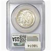 Image 2 : 1942 Walking Liberty Half Dollar PCGS MS65