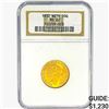 Image 1 : 1932 .1947oz. Gold Netherlands 10 Gulden NGC MS62