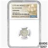 Image 1 : 1772-83 Mexico 1/2 Reales El Cazador NGC Genuine