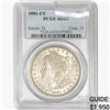 Image 1 : 1881-CC Morgan Silver Dollar PCGS MS63