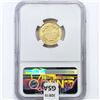 Image 2 : 1854 $3 Gold Piece NGC AU58
