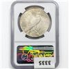 Image 2 : 1921 Silver Peace Dollar NGC MS61 High Relief