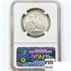 Image 2 : 1941 Walking Liberty Half Dollar NGC PF65