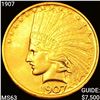 Image 1 : 1907 $10 Gold Eagle CHOICE BU
