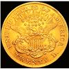 Image 2 : 1873 Closed 3 $20 Gold Double Eagle CHOICE BU