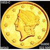 Image 1 : 1853-C Rare Gold Dollar CHOICE BU