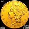 1861 $20 Gold Double Eagle UNCIRCULATED