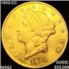 1893-CC $20 Gold Double Eagle UNCIRCULATED