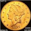 1877-S $20 Gold Double Eagle CHOICE BU PL
