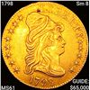 1798 Sm 8 $5 Gold Half Eagle UNCIRCULATED