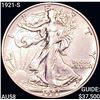1921-S Walking Liberty Half Dollar CHOICE AU