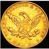 Image 2 : 1861 Clark Gruber $10 Gold Eagle CHOICE AU