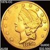 1876-CC $20 Gold Double Eagle CHOICE AU