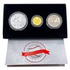 Image 2 : 2022 Negro Leagues Baseball 3 Coin Proof Set [3 Co