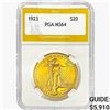 1923 $20 Gold Double Eagle PGA MS64