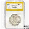 Image 1 : 1823 Capped Bust Half Dollar PGA AU50 Curl Base 3