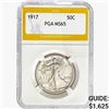 1917 Walking Liberty Half Dollar PGA MS65