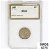 Image 1 : 1867 Shield Nickel PCI MS60 No Rays