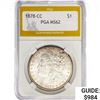 Image 1 : 1878-CC Morgan Silver Dollar PGA MS62