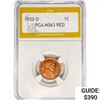 Image 1 : 1920-D Wheat Cent PGA MS63 RED