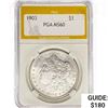 Image 1 : 1903 Morgan Silver Dollar PGA MS60