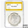 1899-S Morgan Silver Dollar PGA MS62