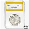 1940 Walking Liberty Half Dollar PGA MS66