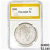 1890 Morgan Silver Dollar PGA MS65 PL