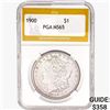 Image 1 : 1900 Morgan Silver Dollar PGA MS65