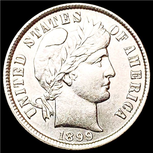 1899 Barber Dime UNCIRCULATED