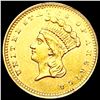 Image 1 : 1862 Rare Gold Dollar CLOSELY UNCIRCULATED