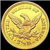 Image 2 : 1853 $2.50 Gold Quarter Eagle CLOSELY UNCIRCULATED
