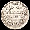 Image 2 : 1857 Seated Liberty Half Dime CLOSELY UNCIRCULATED