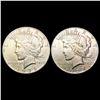 Image 1 : [2] Peace Silver Dollars [1927-S, 1935-S] CLOSELY