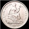 Image 1 : 1861 Seated Liberty Half Dime CHOICE AU
