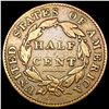 Image 2 : 1832 Classic Head Half Cent NEARLY UNCIRCULATED