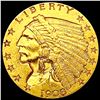 Image 1 : 1908 $2.50 Gold Quarter Eagle CLOSELY UNCIRCULATED